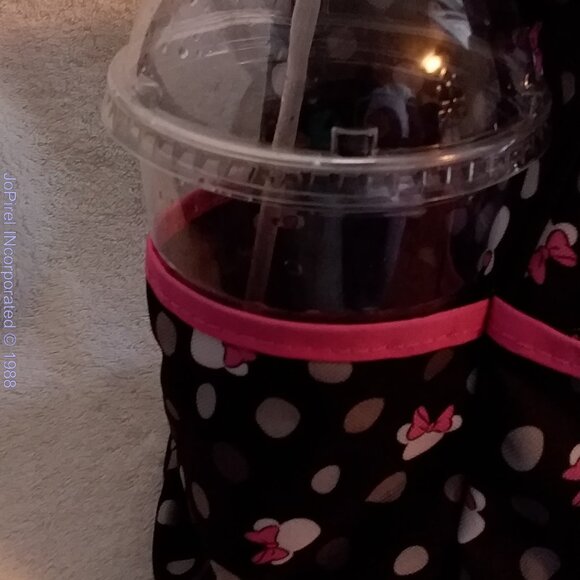 Disney Minnie Mouse Outline Styled Diaper Baby Bag - Picture 11 of 11